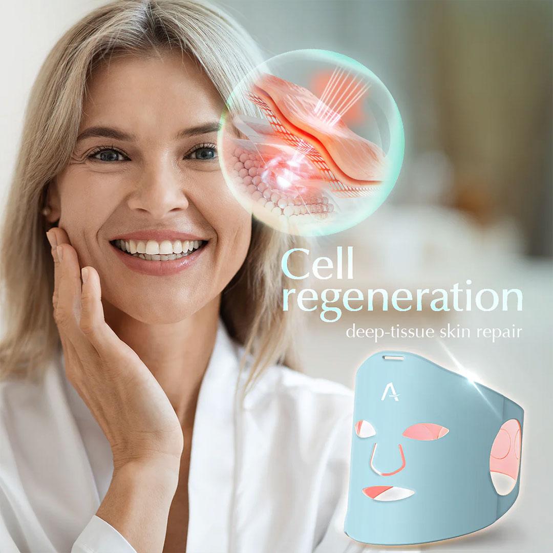 Aduro LED Red Light Therapy Face Mask