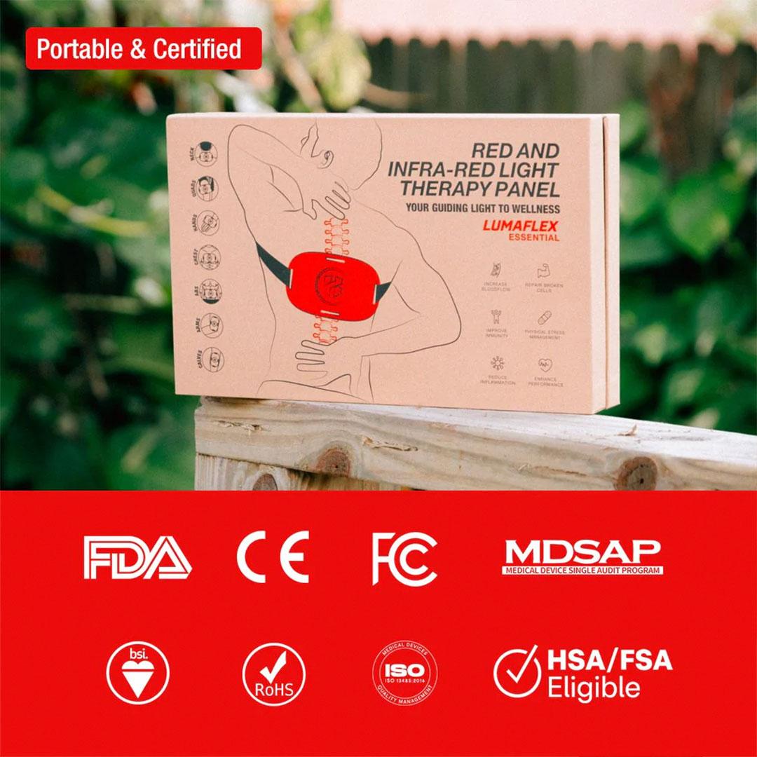 Lumaflex Portable Red Light Therapy Device - Image 6